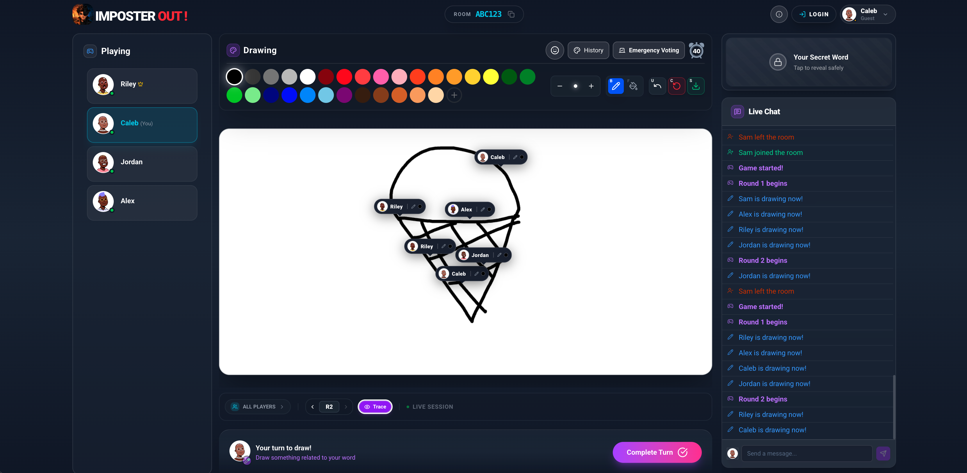 Draw Mode